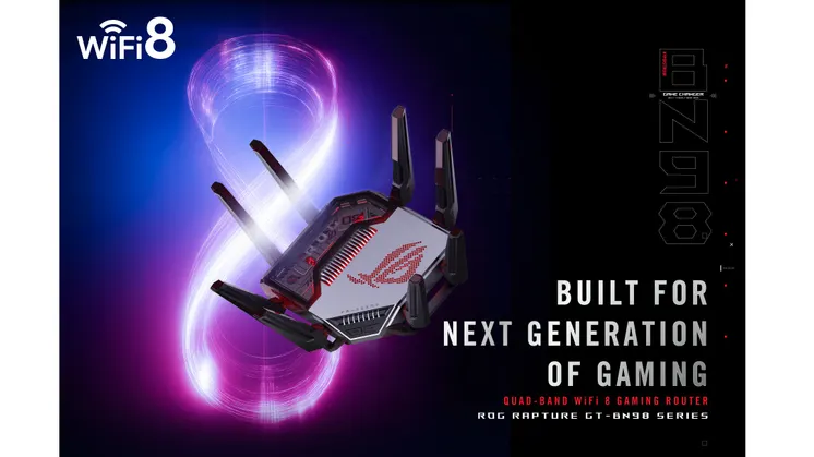 ASUS lancerer WiFi 8-router GT-BN98 i Norden i oktober