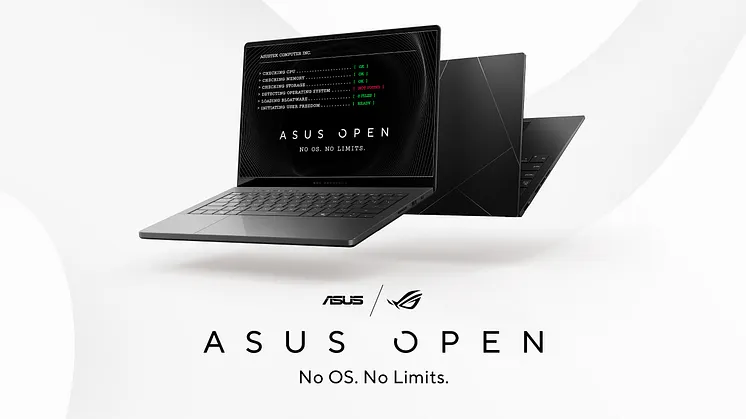 ASUS lancerer bærbare uden forudinstalleret styresystem