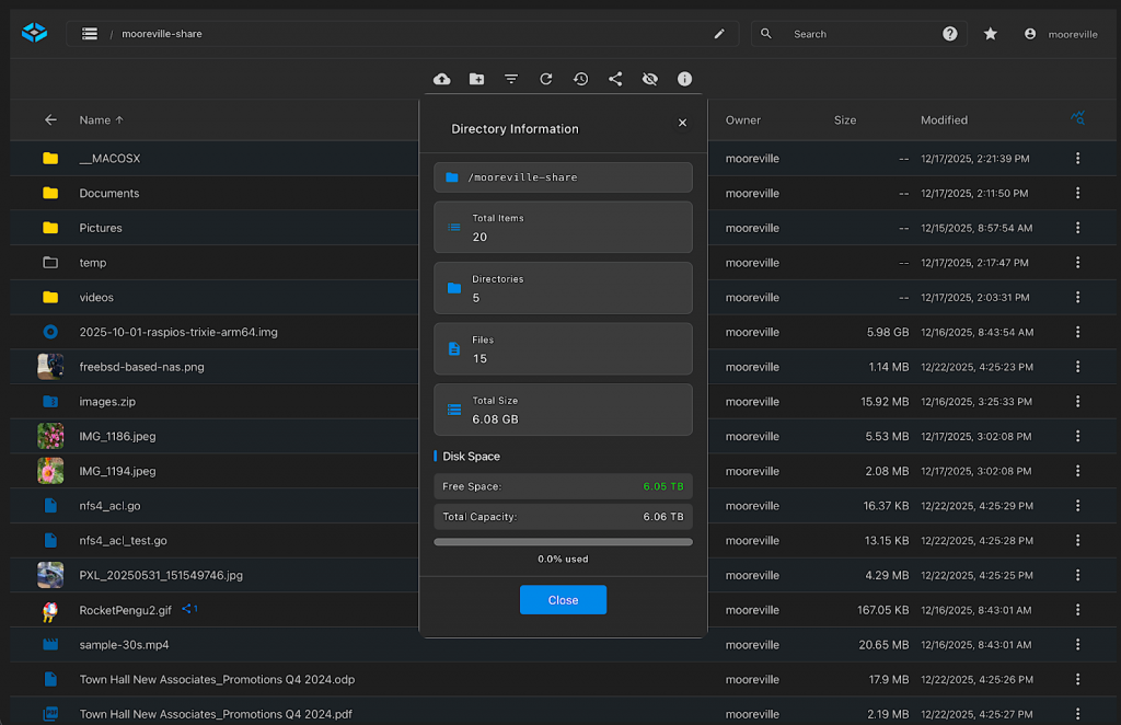 TrueNAS får ny webbaseret fildeling med WebShare