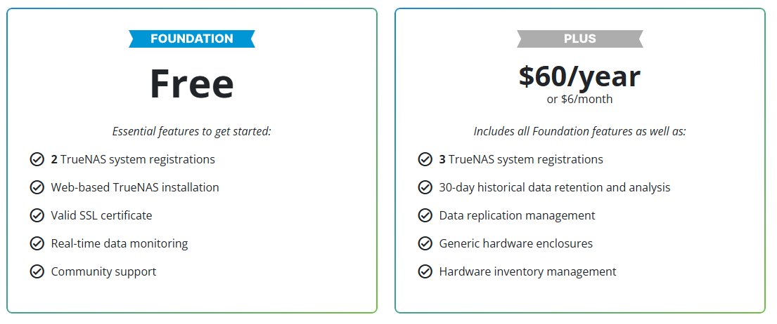 TrueNAS Connect Plus er nu tilgængelig for alle brugere