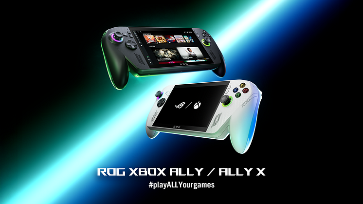 ASUS ROG præsenterer nye håndholdte Xbox Ally og Ally X