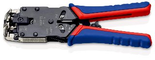 KNIPEX Crimptang til westernstik bruneret med flerkomponent-håndtag 200 mm