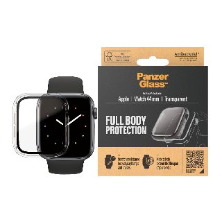 PanzerGlass Screen Protector Full Body Apple watch 4 | 5 | 6 | SE 44mm | Transparent - Skærmbeskytter - glas