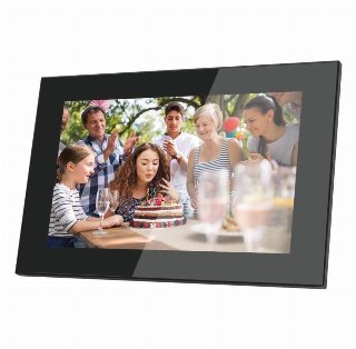 Lippa Frameo Digital Picture Frame 10" in glass