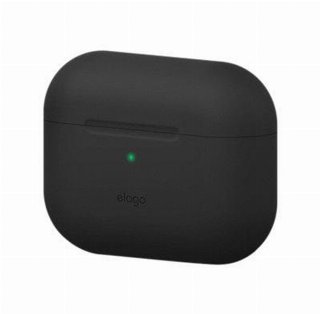 Elago Airpod Pro Protective Silicon Case Black - Taske til trådløse øretelefoner