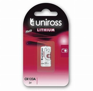 UNiROSS Lithium CR123A 3V