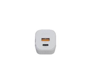 Xtorm 35W GaN2 Ultra Hjemmeoplader USB-C PD/USB-A White - Strømforsyningsadapter