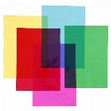 Creativ Company Cellophane Foil Sheets Colored A4 100pcs.