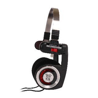 PortaPro - RedStereo Rød, Sort - Hovedtelefoner - kablet - 3,5 mm jackstik