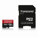 Transcend MicroSDXC/SDXC U1 400x - Flashhukommelseskort