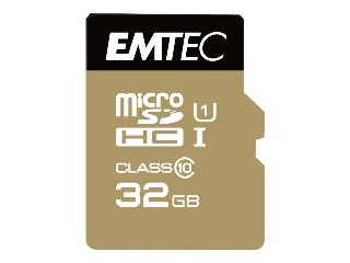 EMTEC microSD Class10 Gold+ 32GB Flashkort - 32 GB
