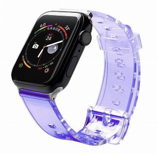 Hurtel Silicone Strap Bracelet Bracelet Strap Light for Apple Watch 42 / 44 mm