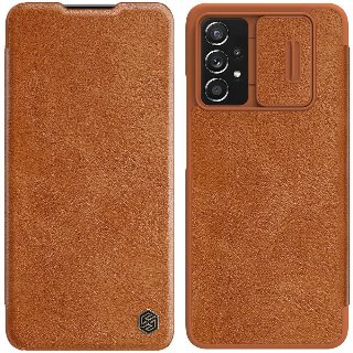 Nillkin  Qin Leather Holster Case Samsung Galaxy A73 Brown