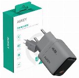Aukey PA-C2 Comet 45W PD Wall Charger with GaN Technology - Strømforsyningsadapter