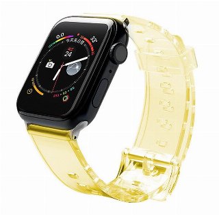 Hurtel Silicone Strap Bracelet Bracelet Strap Light for Apple Watch 42 / 44 mm