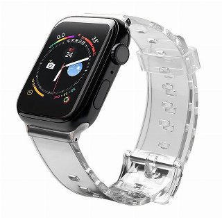 Hurtel Silicone Strap Bracelet Bracelet Strap Light for Apple Watch 38 / 40 mm