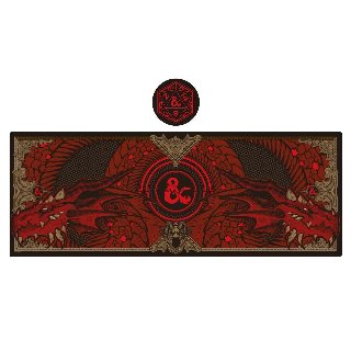 FaNaTtik Dungeons & Dragons Desk Pad & Coaster Set
