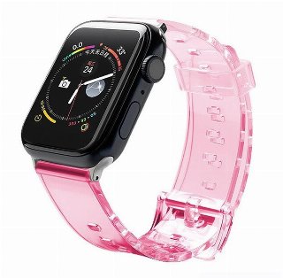 Hurtel Silicone Strap Bracelet Bracelet Strap Light for Apple Watch 42 / 44 mm