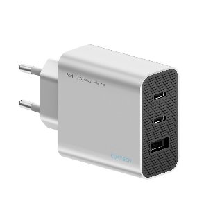 CUKTECH 65W GaN 2xUSB-C 1xUSB-A Wall Charger