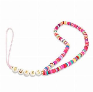 GUESS pendant GUSTGMPP Phone Strap multicolor pink/multicolor pink Heishi Beads