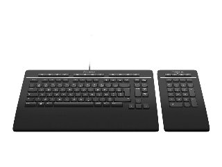3Dconnexion Keyboard Pro with Numpad - USB - QWERTY US International