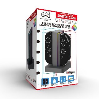 Deep Explorer 4-i-1 Joy-Con 2 opladningsstation