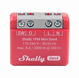 Shelly 1PM Mini Gen4 - Relækontakt