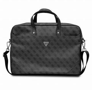 GUESS Saffiano 4G Triangle Logo bag for a 16'' laptop