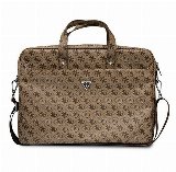 GUESS Saffiano 4G Triangle Logo bag for a 16'' laptop