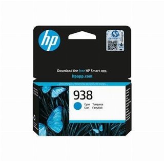 HP 938 Cyan 800 sider Blæk - Blækpatron