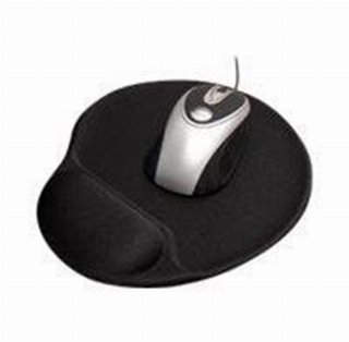 Matting Softgel Mousepad With Wrist Pillow - Musemåtte med håndledsstøtte