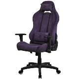Arozzi Torretta Soft Fabric Gaming Chair - Stol - ergonomisk - armstøtter - vippe - drejeled - Lilla