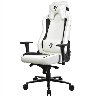 Arozzi Vernazza SoftPU - Stol - ergonomisk - armstøtter - vippe - drejeled - Hvid