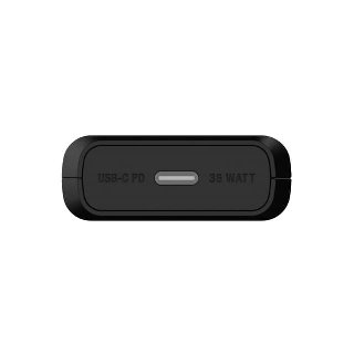 Unisynk USB-C Slim Wall Charger G3 36W Sort - Strømforsyningsadapter