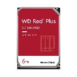 WD Red Plus 6TB 3.5" 5400r/min SATA 6.0 Gbit/s HDD - 6 TB - 5400 - 5400 - 6 TB