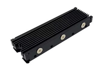 Heat Sink Aluminium Black