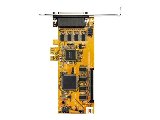 8-Port PCI Express RS232 Serial Adapter Card -PCIe to Serial DB9 Controller 16C1050 UART - Seriel adapter