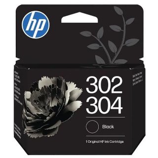HP 302/304 blækpatron Sort B7RT7AE Original