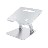 Laptopstativ Dual Pivot Justerbar Aluminium Silver