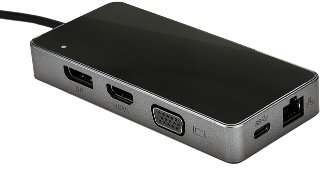 Multiport USB-C Adapter med 4K HDMI, LAN og Power DeliveryUSB-C 3.2 Gen 2 (3.1 Gen 2)