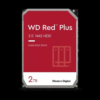 WD Red Plus 2TB 3.5" 5400r/min SATA HDD - 2 TB - 5400