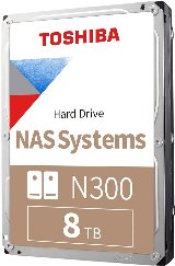 N300 8TB3.5" 7200r/min SATA 6.0 Gbit/s HDD - 8 TB - 7200 - 7200 - 8 TB