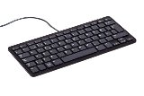 Keyboard Grey/BlackUSB-A Svensk, Finsk
