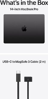 Apple MacBook Pro (2025) Space black Apple M5 10/10 24GB 1000GB 14.2" - Notebook