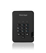 Istorage Diskashur2 256-BIT 2TB Sort - Harddisk - ekstern (bærbar)