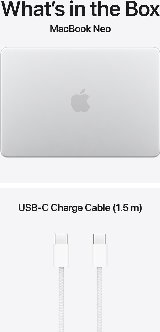 Apple MacBook Neo (2026) Sølv Apple A18 Pro 8GB 256GB 13" - Notebook