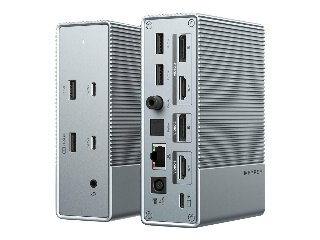 Targus HDG215-EUZ dockingstation USB 3.2 Gen 2 (3.1 Gen 2) Type-C SølvUSB-C 3.2 Gen 2 (3.1 Gen 2)