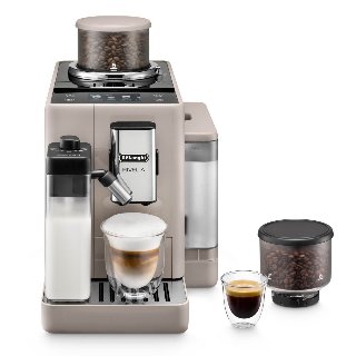 DeLonghi De’Longhi Rivelia EXAM440.55.BG - Automatisk kaffemaskine med mælkeskummer