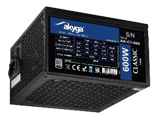 Akyga Classic Series AK-C1-600 - ATX - 80