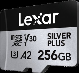 Lexar High Performance Silver Plus 256GB MicroSDXC UHS-I